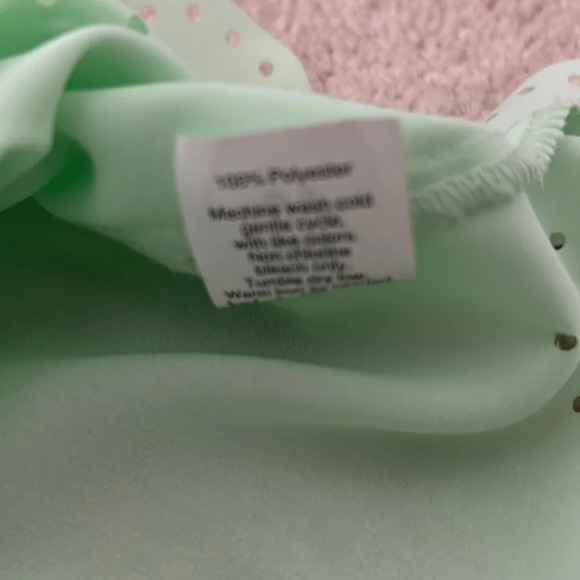 J.Crew green blouse size 00 - Picture 7 of 7